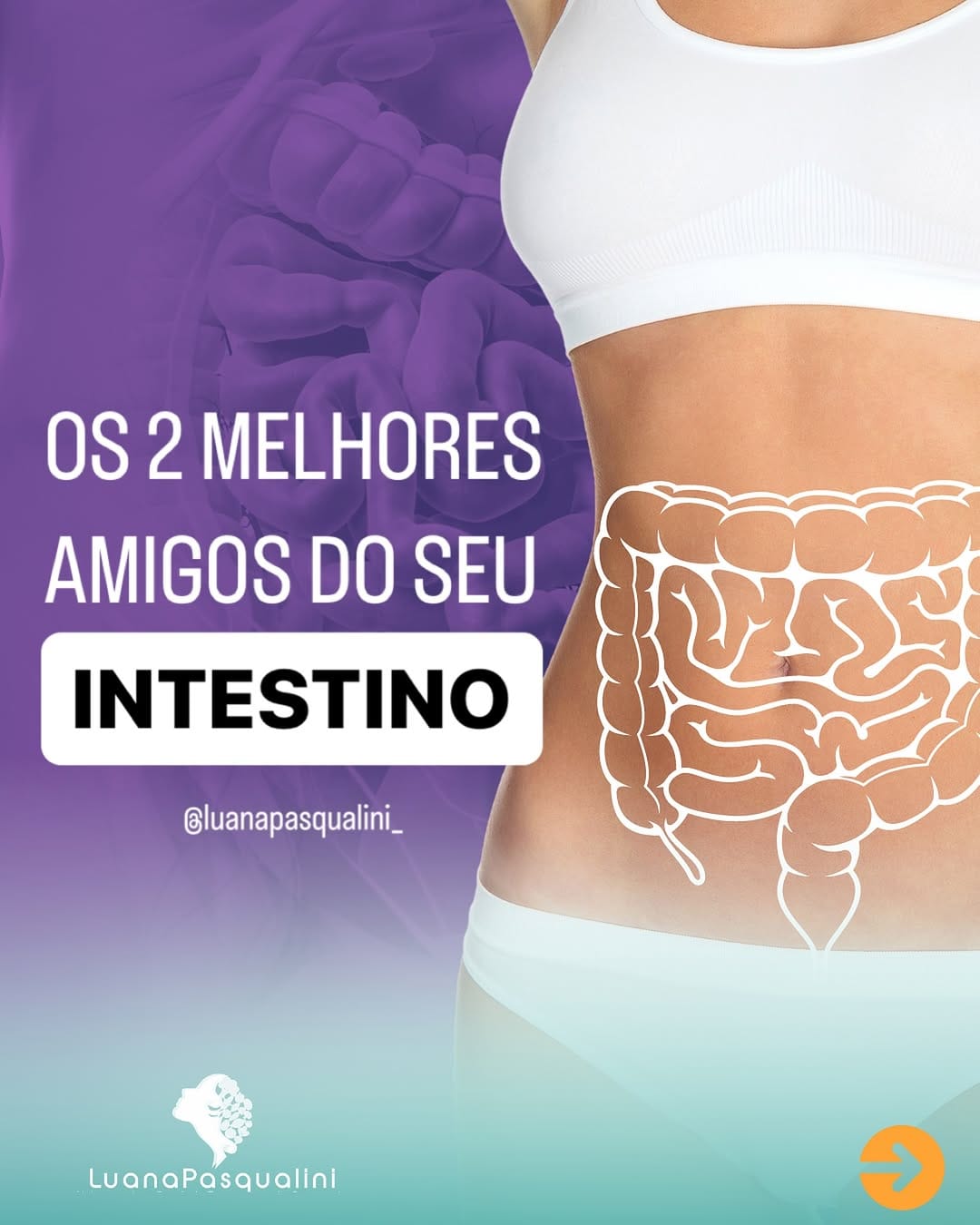Post 4 by Luana Pasqualini | Nutricionista on Instagram (carousel)