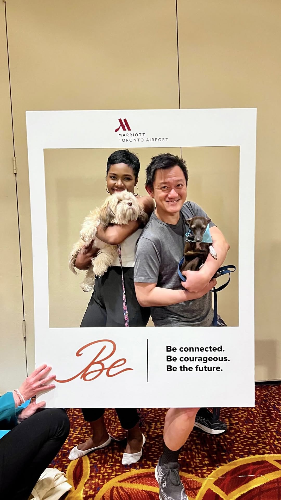 Post 2 by Corporate Canine Therapy SafePAWS on Instagram (video)