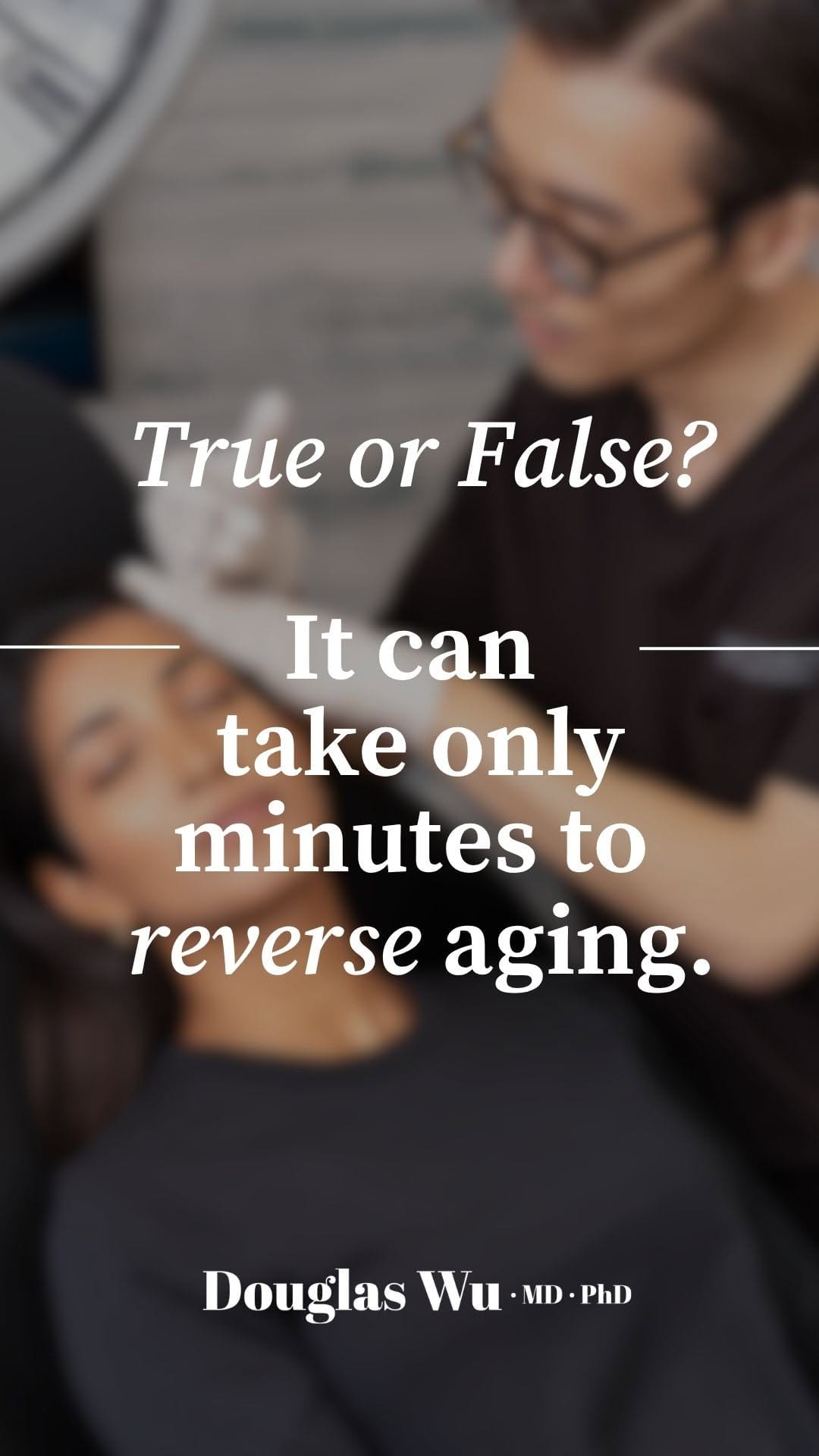 Post 4 by Douglas Wu, MD, PhD | Cosmetic Dermatologist on Instagram (video)