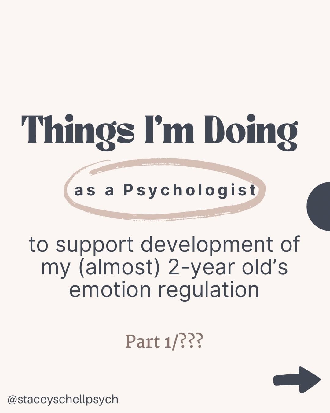 Post 1 by Dr. Stacey Schell, C. Psych on Instagram (carousel)