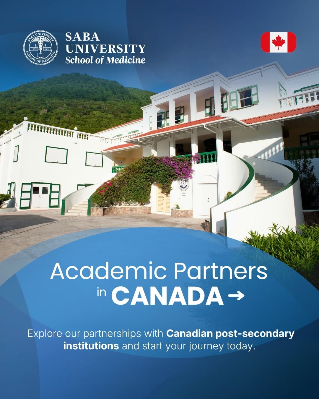 Post 1 by Saba University School of Medicine on Instagram (carousel)
