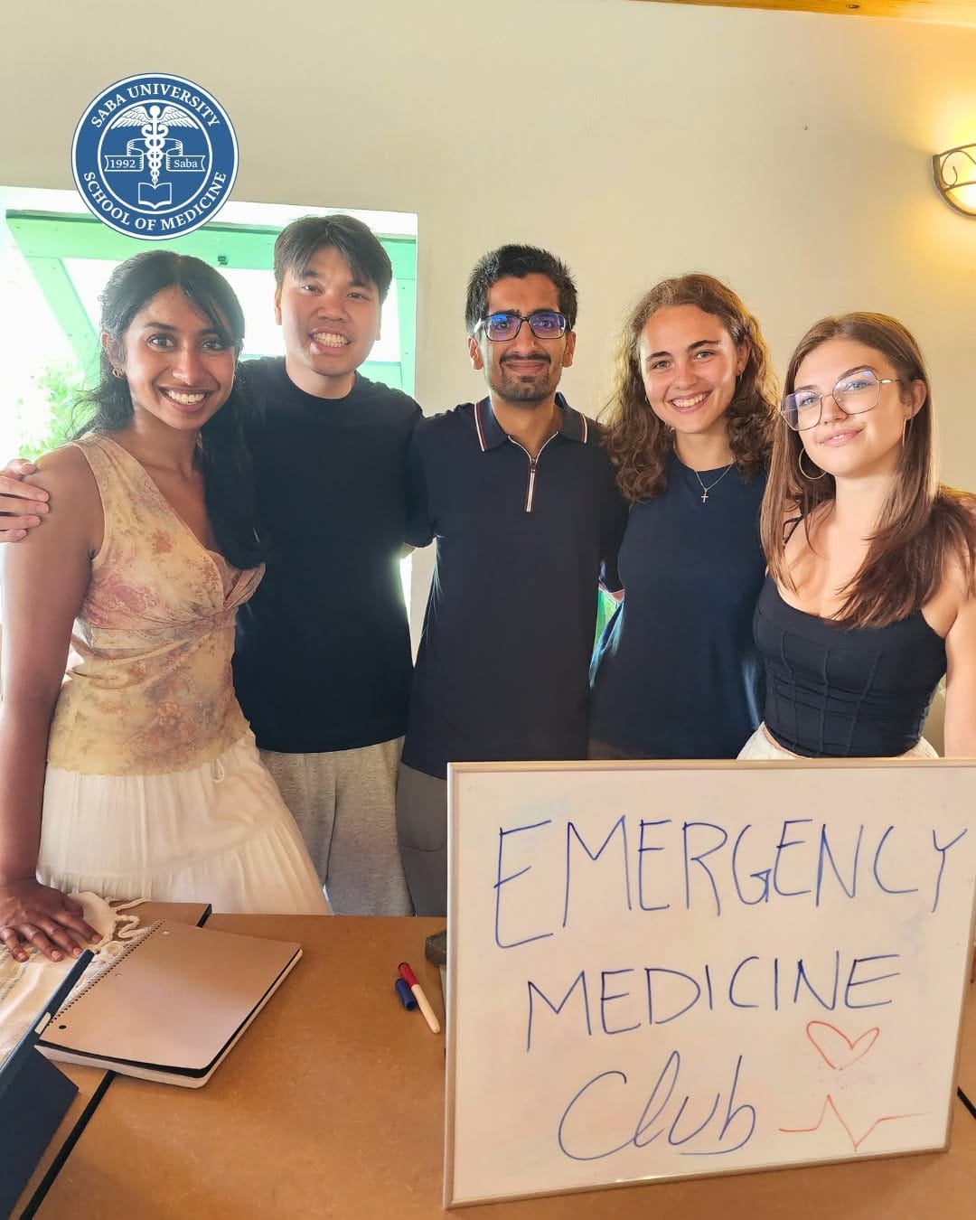 Post 8 by Saba University School of Medicine on Instagram (carousel)