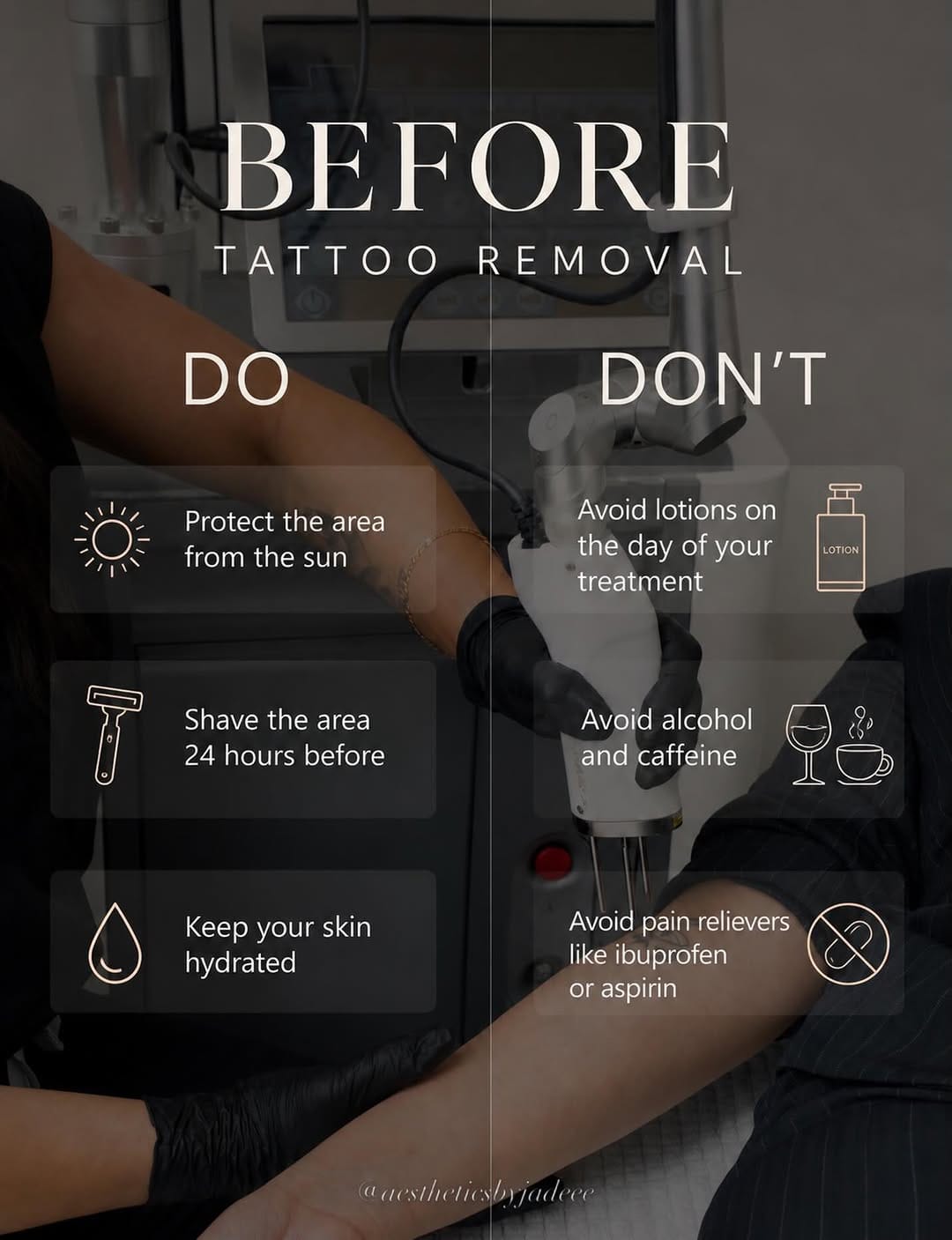 Post 9 by 𝗕𝗔𝗥𝗘 𝗟𝗔𝗦𝗘𝗥 & 𝗦𝗞𝗜𝗡 on Instagram (image)