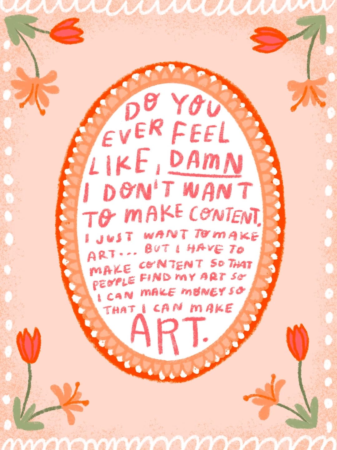 Post 4 by leeandra cianci • illustration on Instagram (image)