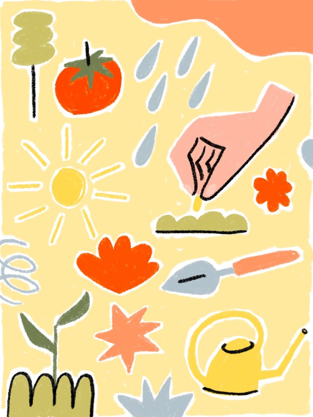 Post 7 by leeandra cianci • illustration on Instagram (carousel)