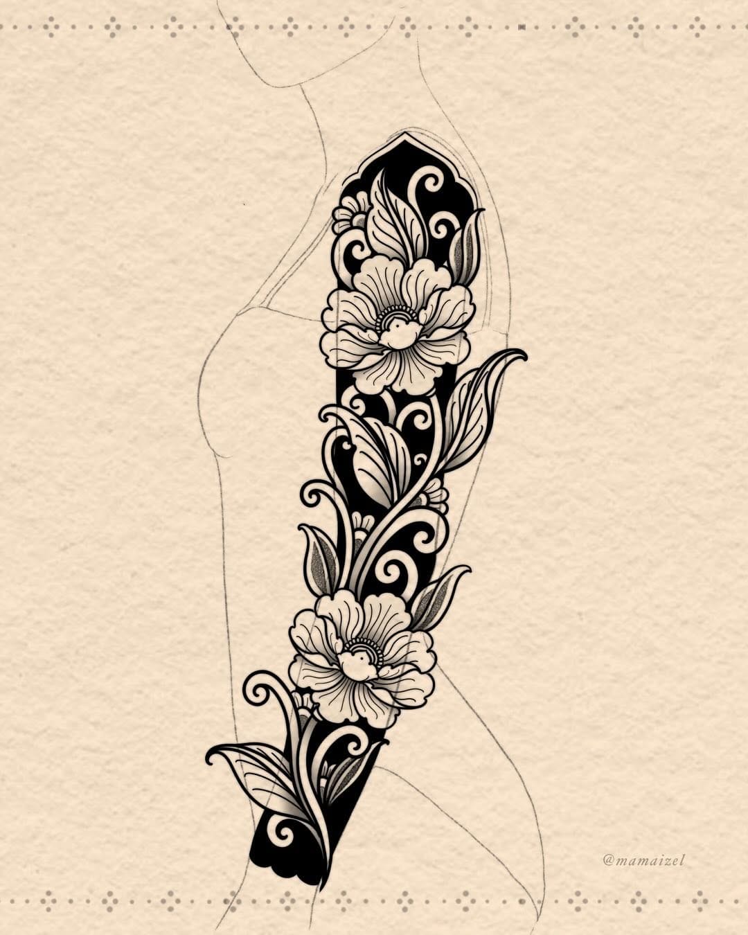 Post 10 by ✺ Marina ✺ Tattoo Artist ✺ Toronto on Instagram (carousel)