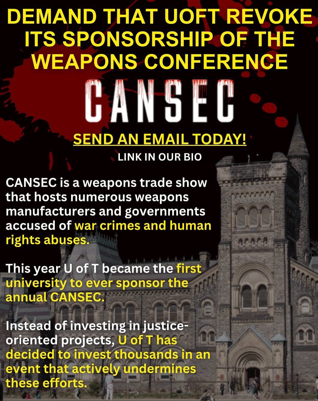 Post 2 by OPIRG TORONTO on Instagram (carousel)
