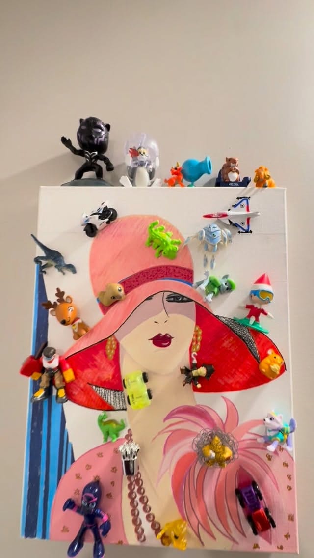 Post 4 by Nessa | Custom Artworks on Instagram (video)