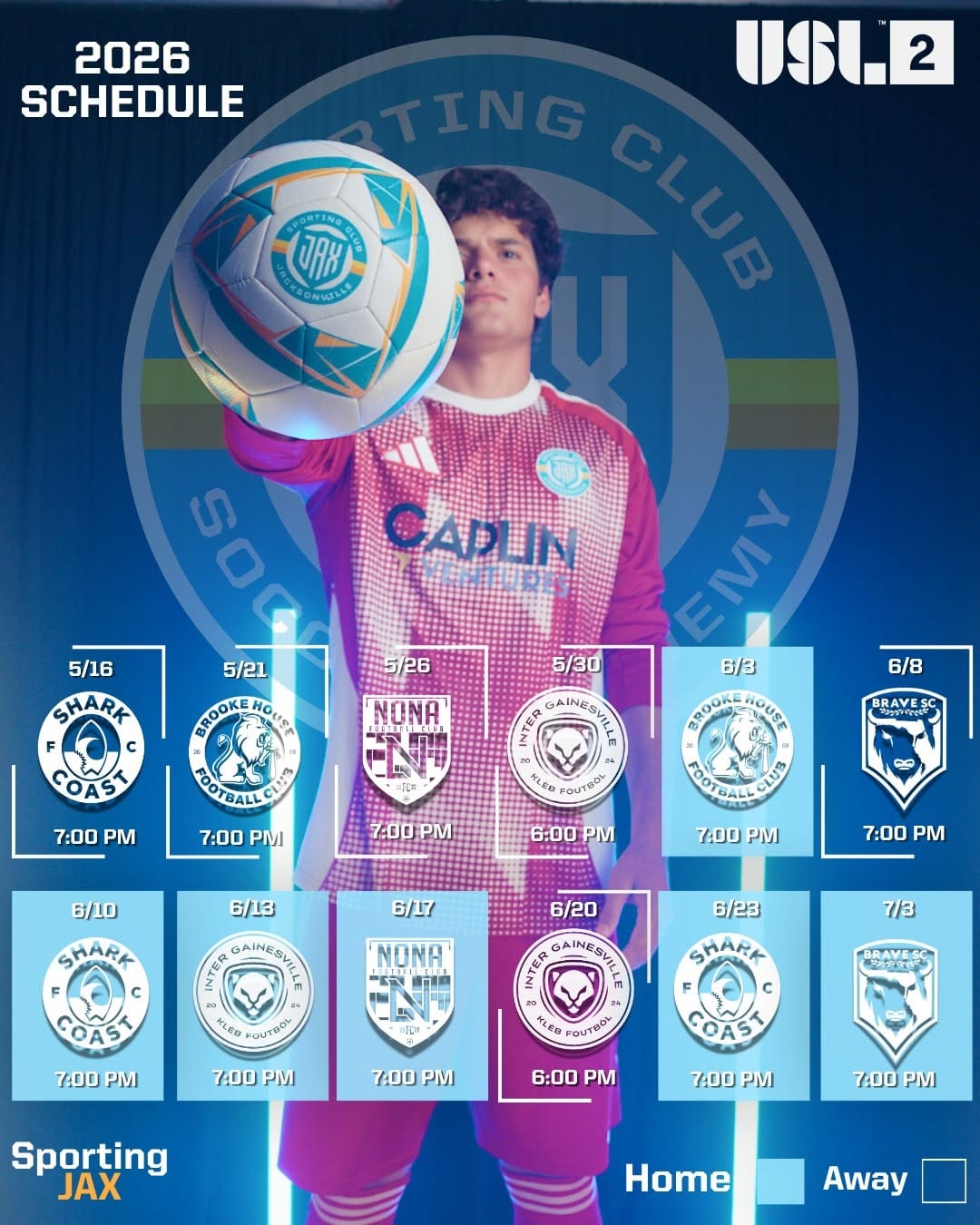Post 10 by Sporting Jax Soccer Academy on Instagram (carousel)