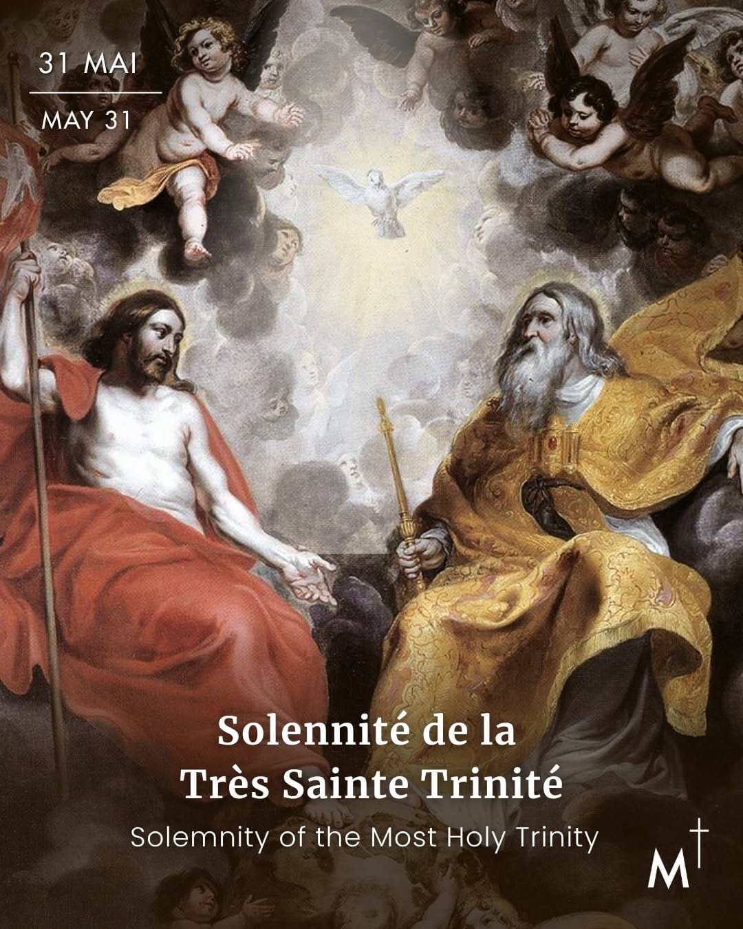 Post 1 by Église catholique à Montréal on Instagram (image)