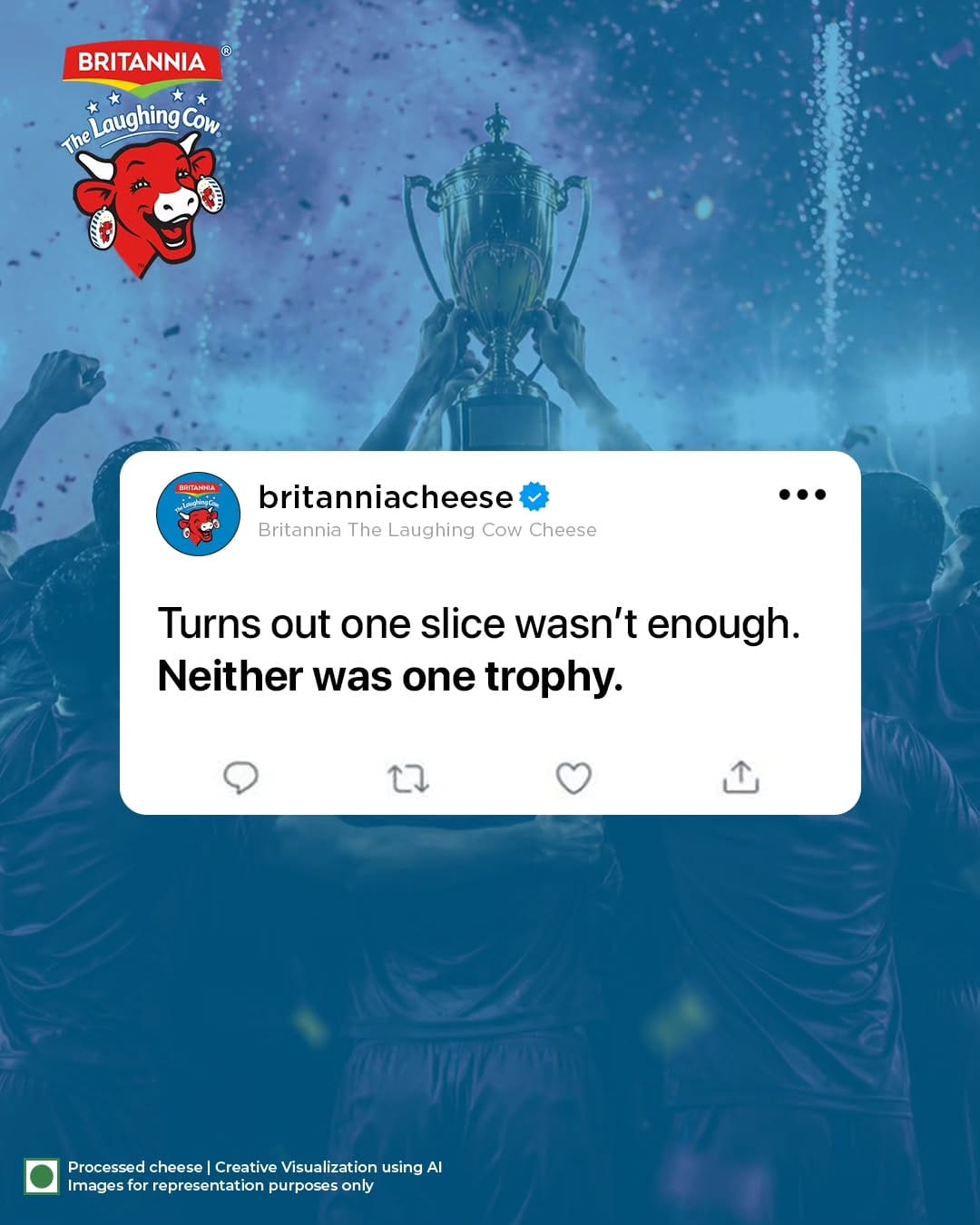 Post 1 by Britannia The Laughing Cow Cheese on Instagram (image)