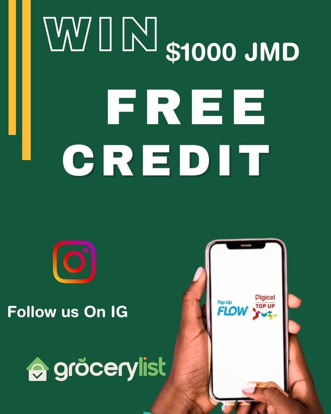 Post 2 by GroceryList Jamaica on Instagram (image)