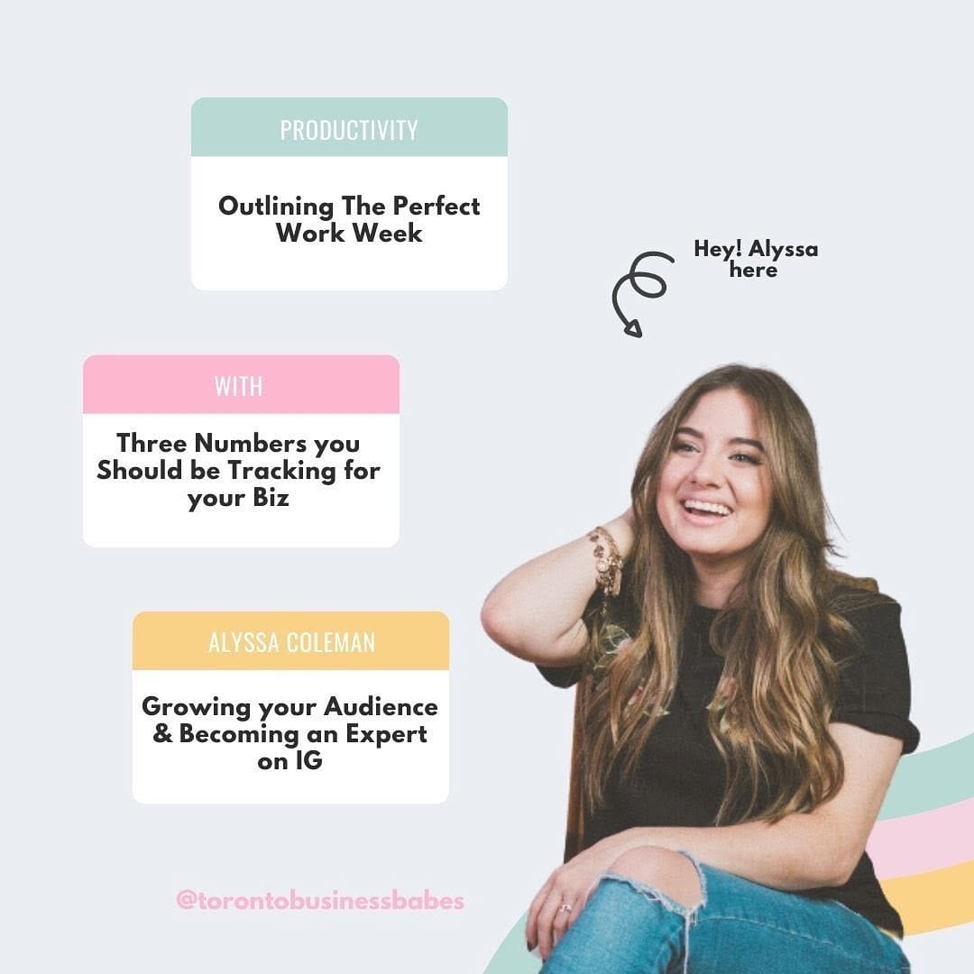 Post 3 by Toronto Business Babes on Instagram (image)