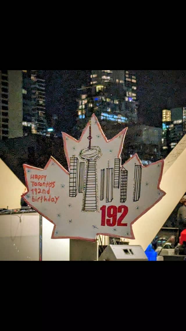 Post 10 by Celebrate Toronto on Instagram (video)