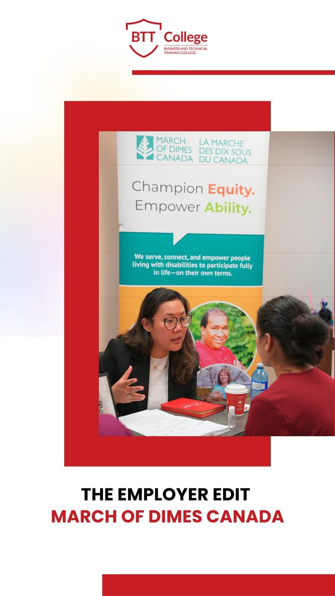 Post 7 by March of Dimes Canada on Instagram (video)