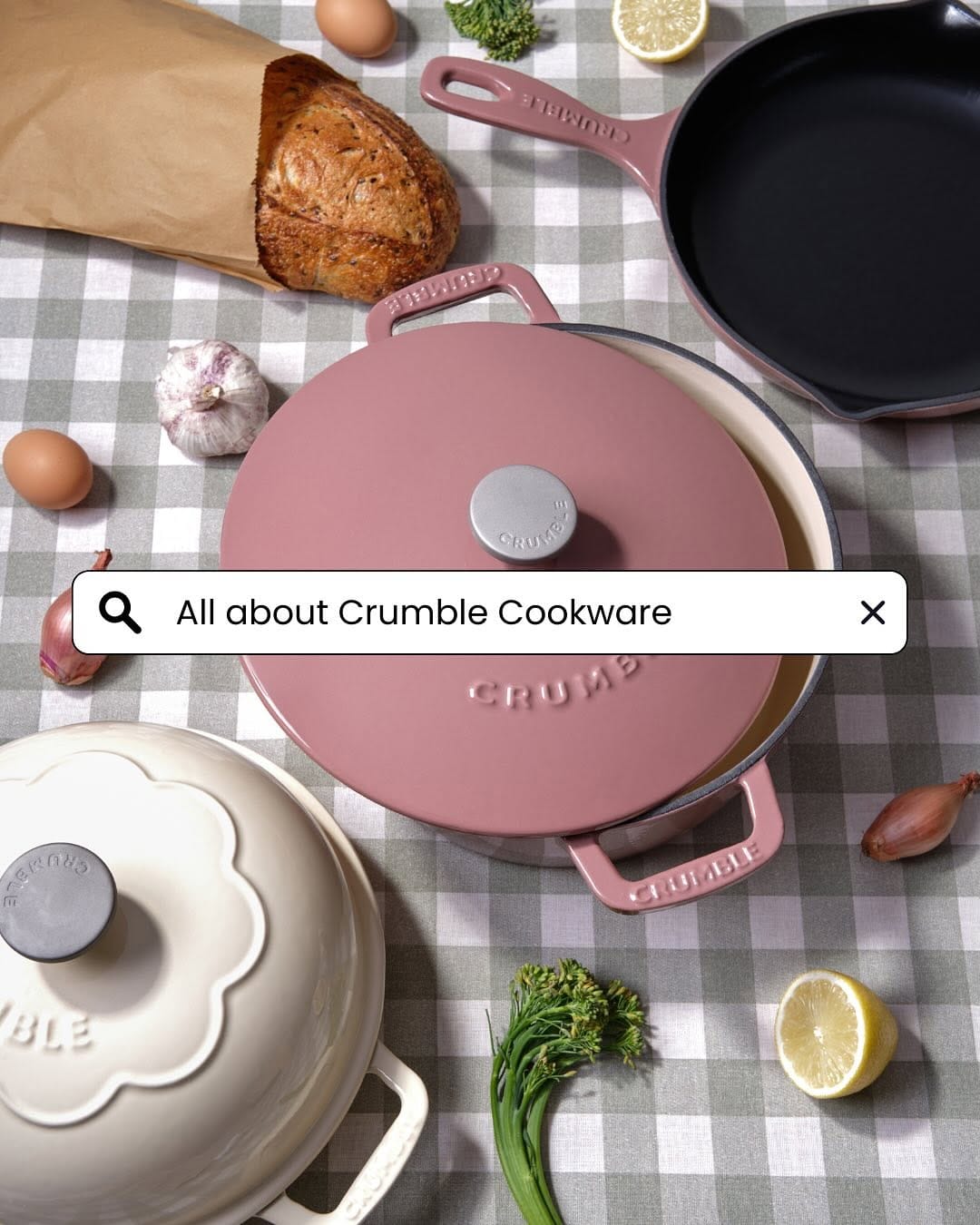 Post 10 by Crumble Cookware 🍲 on Instagram (carousel)