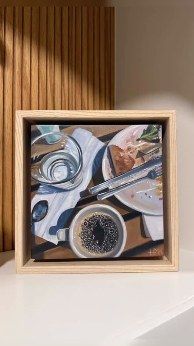 Post 6 by HANNAH KILBY ▪️ Vibrant food and landscape paintings on Instagram (video)