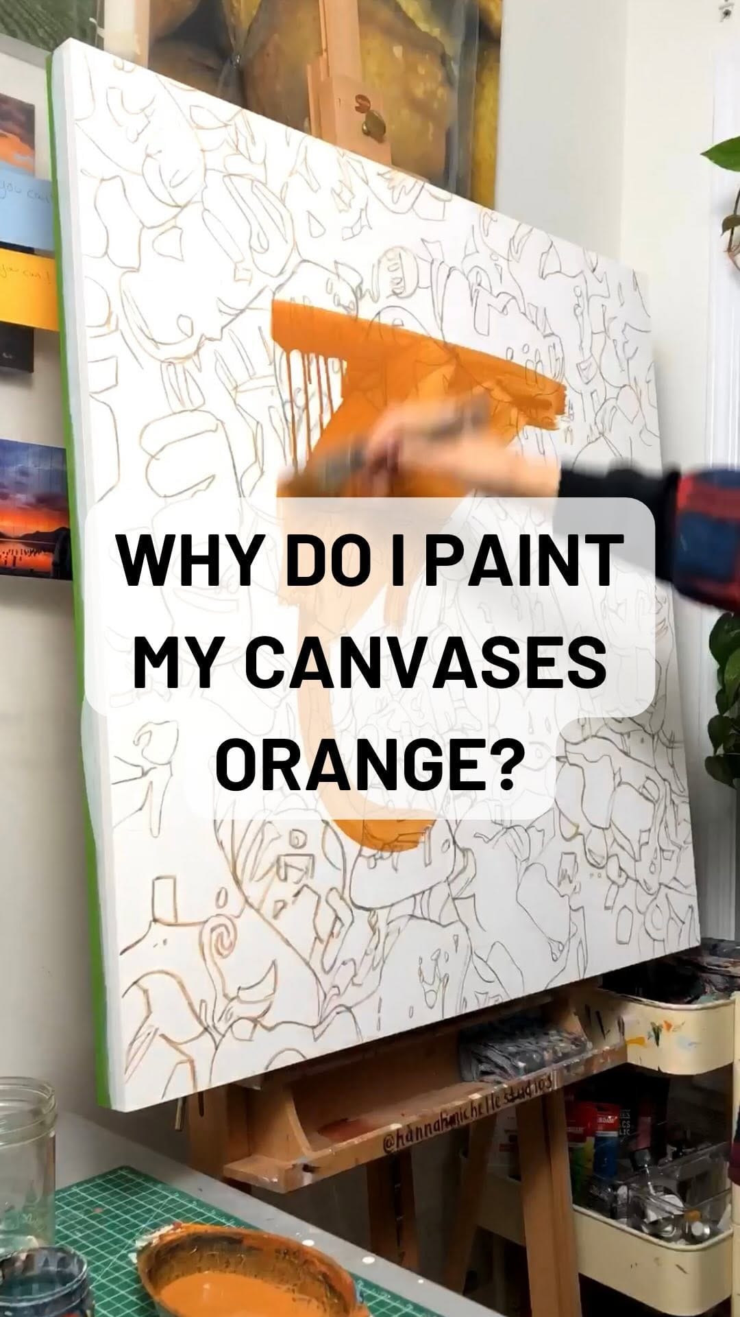 Post 10 by HANNAH KILBY ▪️ Vibrant food and landscape paintings on Instagram (video)