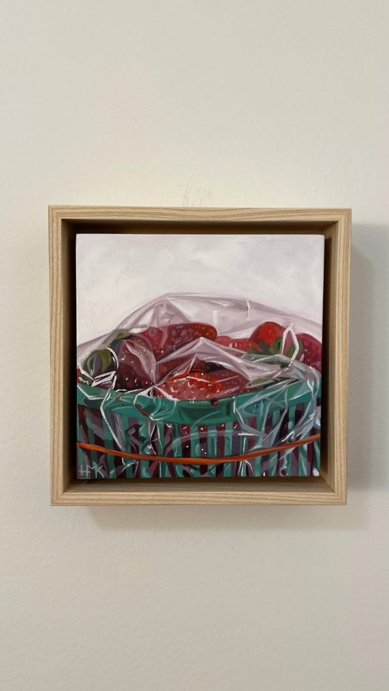 Post 8 by HANNAH KILBY ▪️ Vibrant food and landscape paintings on Instagram (video)