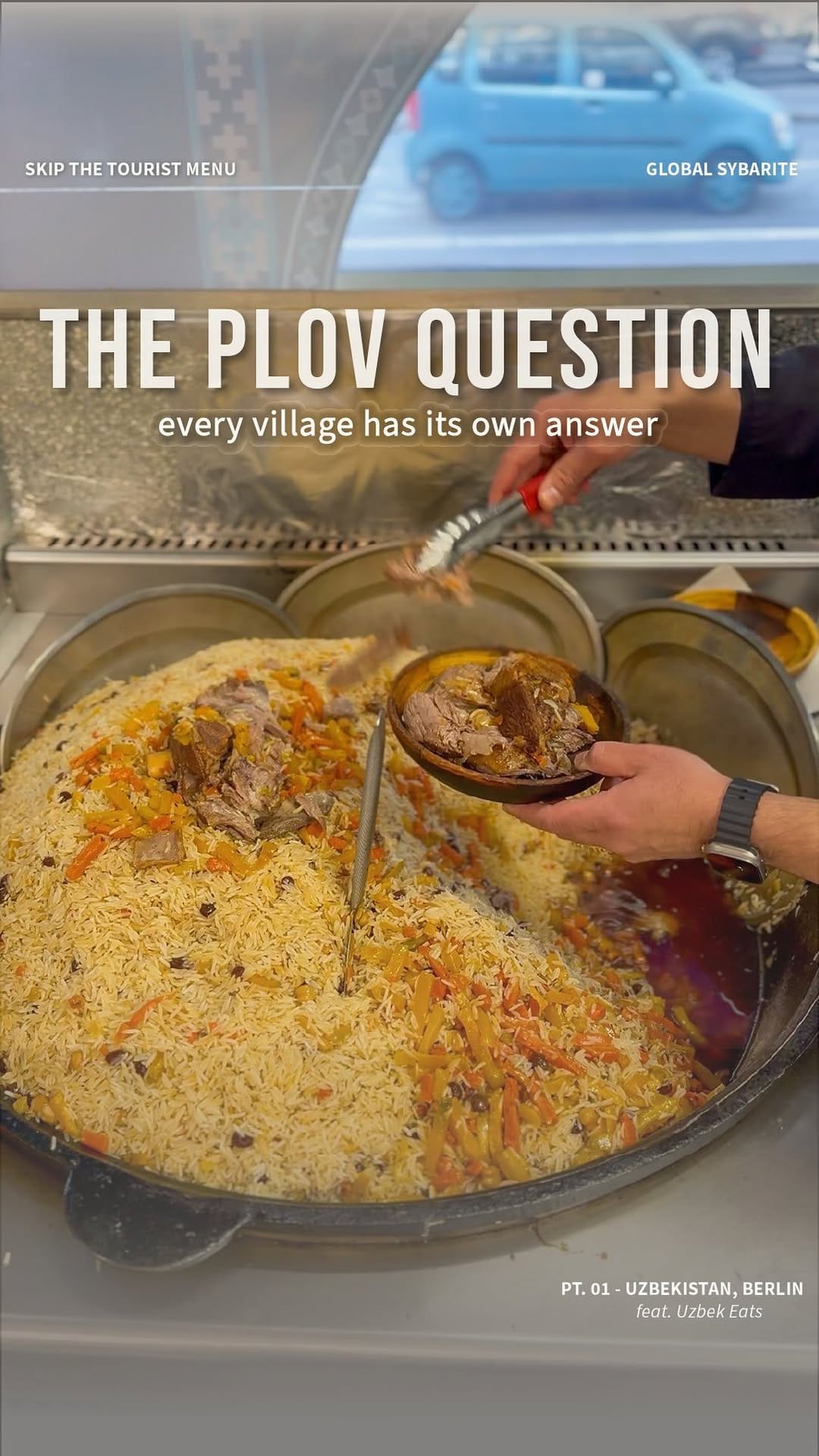 Post 3 by Traditional Uzbek Food on Instagram (video)