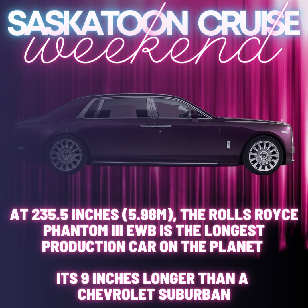 Post 1 by Saskatoon Cruise Weekend on Instagram (image)