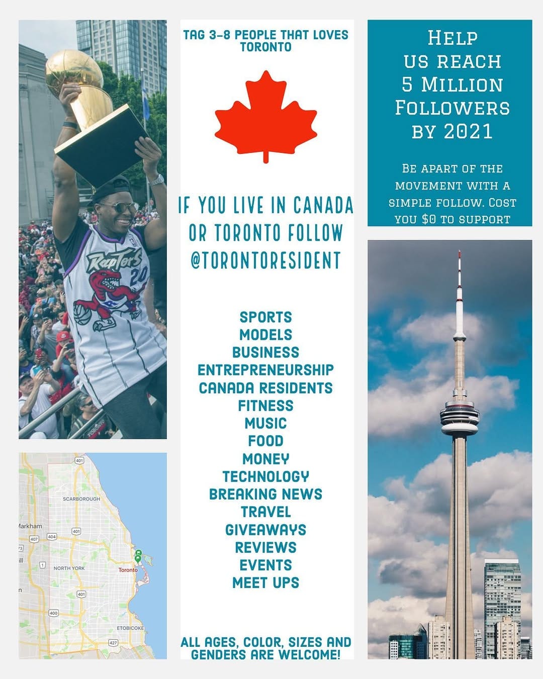 Post 1 by Toronto WETHENORTH | Follow Us on Instagram (image)