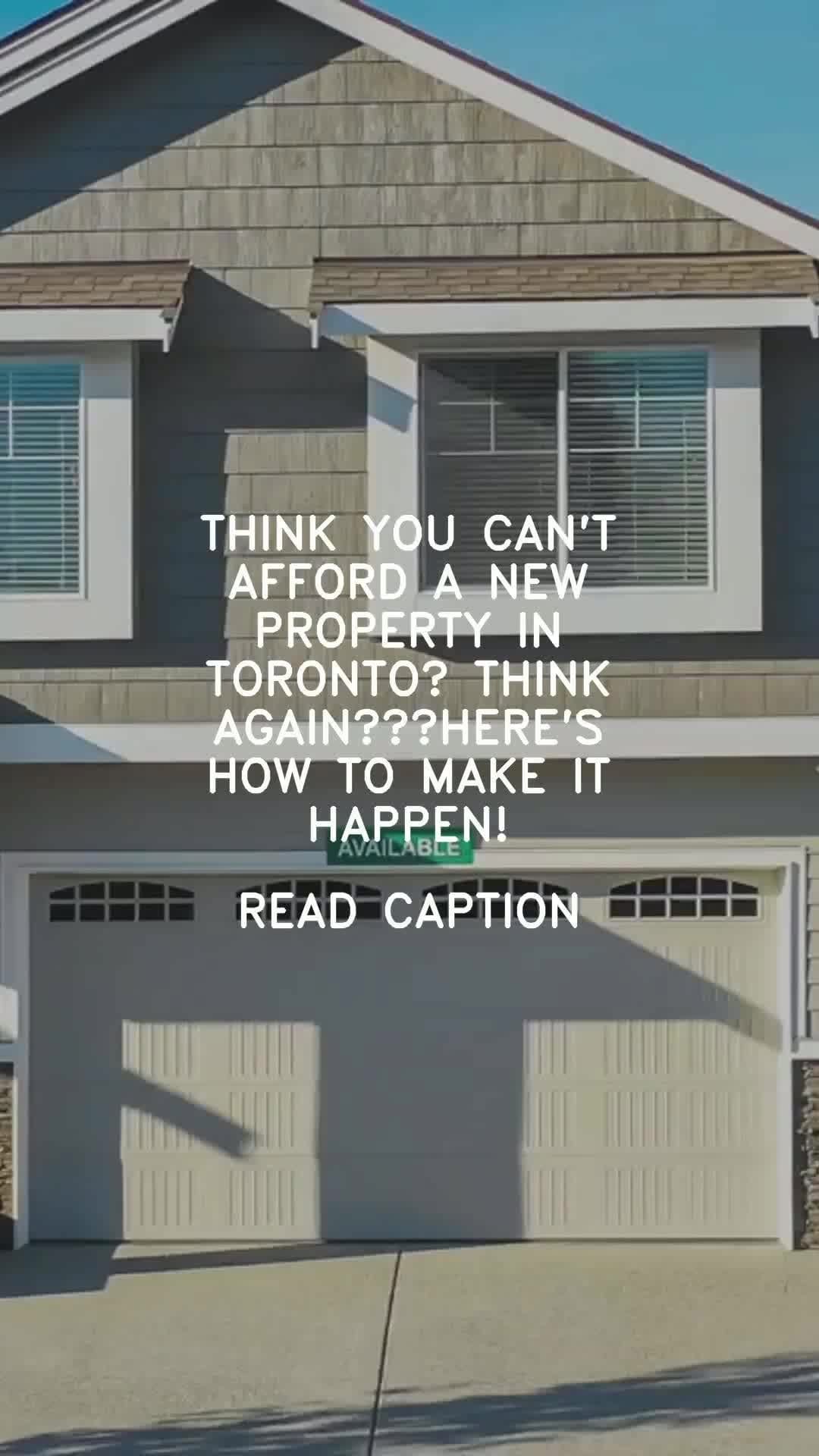 Post 4 by Busola O | Toronto Realtor on Instagram (video)