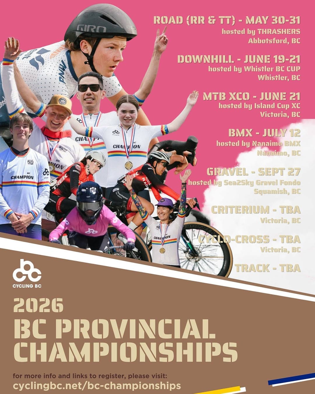 Post 2 by Cycling BC on Instagram (image)
