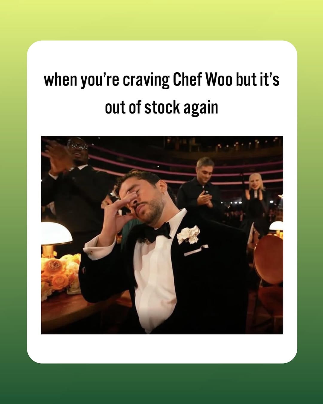Post 8 by Chef Woo on Instagram (image)