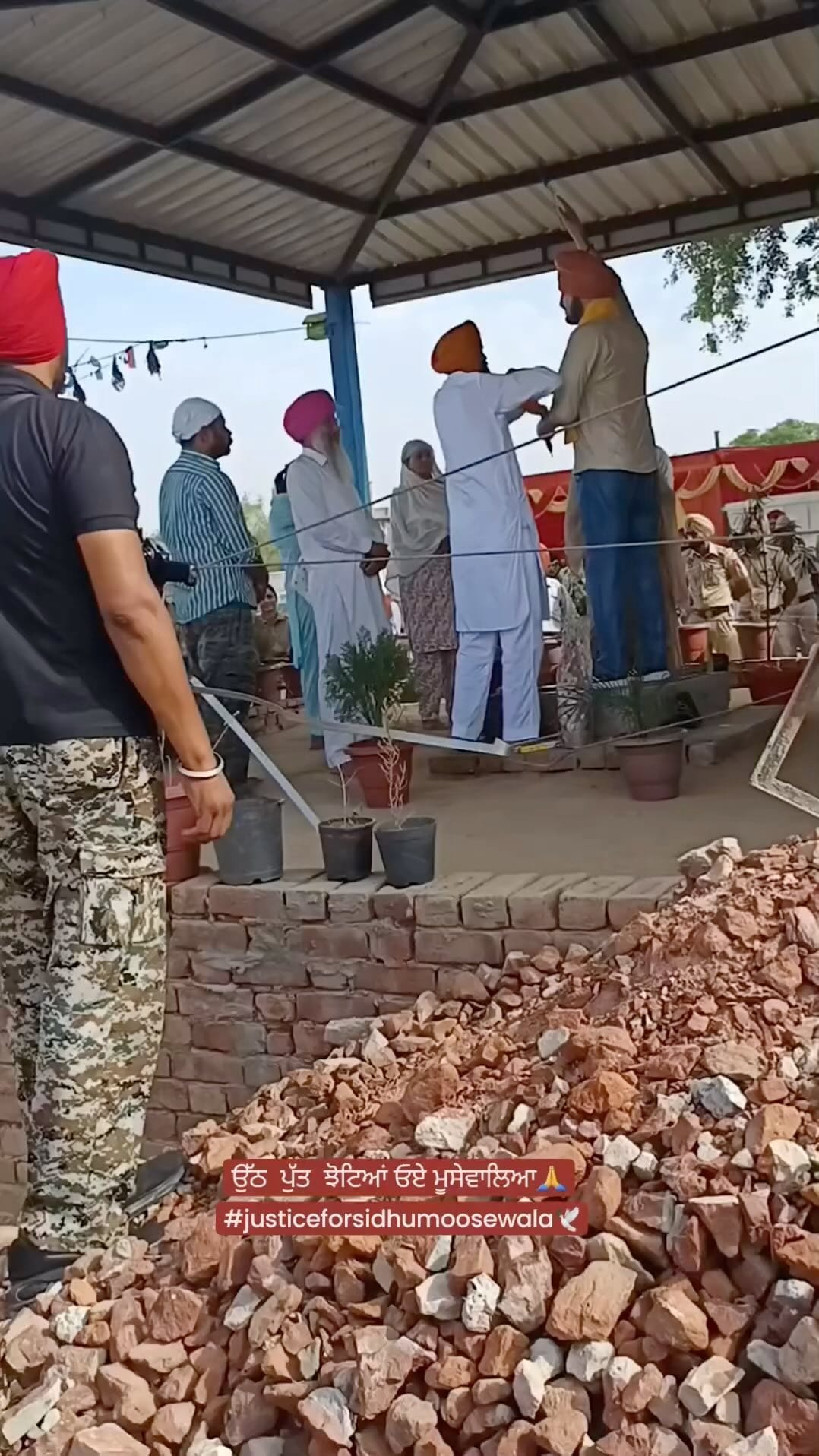 Post 9 by KisaanRally on Instagram (video)