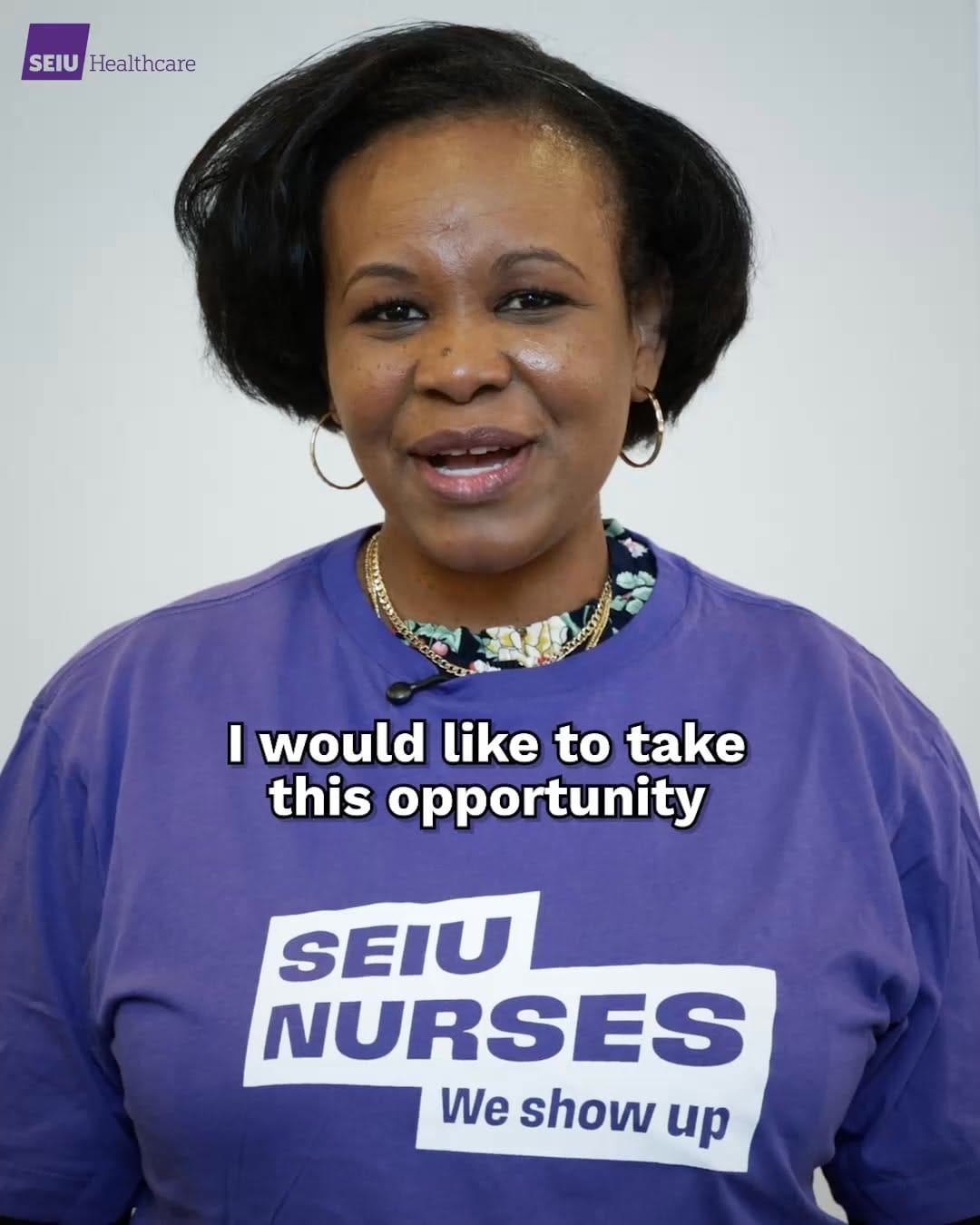 Post 4 by SEIU Healthcare on Instagram (video)