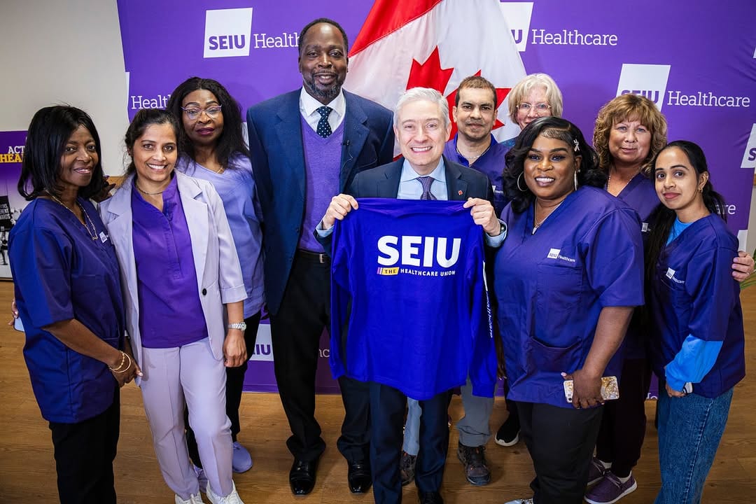 Post 2 by SEIU Healthcare on Instagram (carousel)