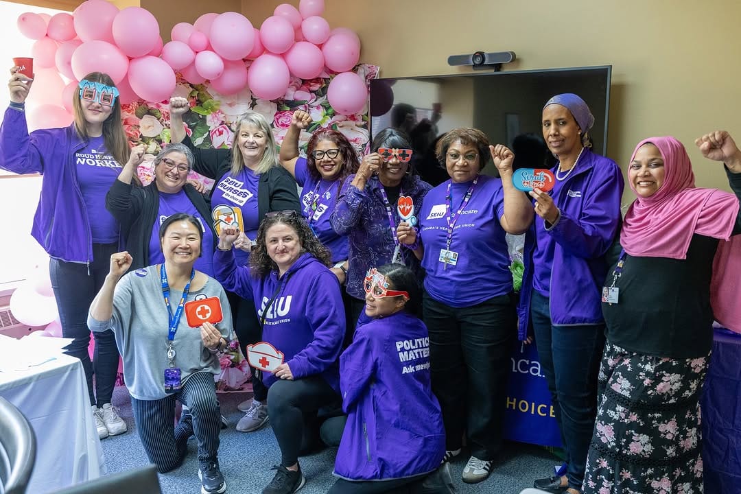 Post 9 by SEIU Healthcare on Instagram (carousel)