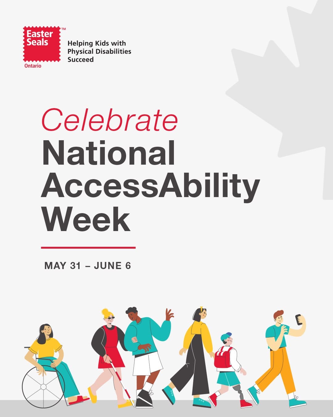 Post 1 by Easter Seals Ontario on Instagram (image)