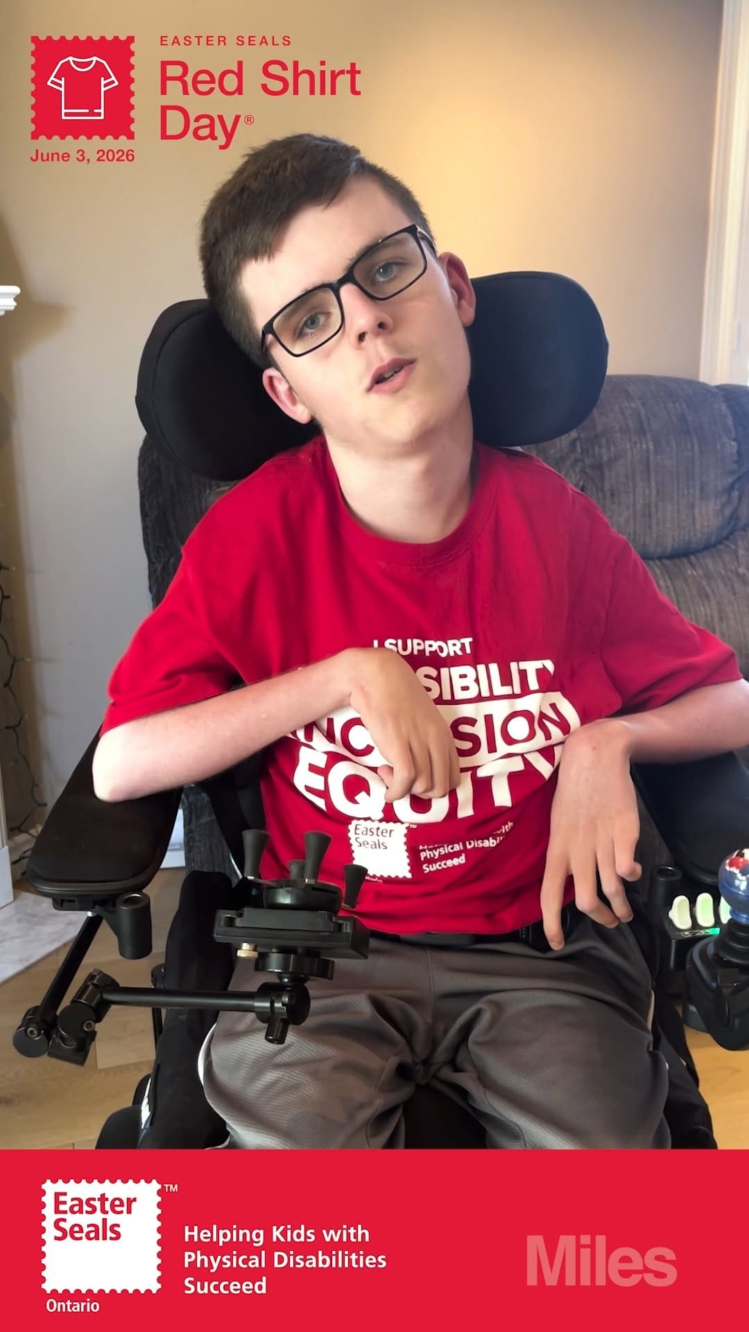 Post 6 by Easter Seals Ontario on Instagram (video)