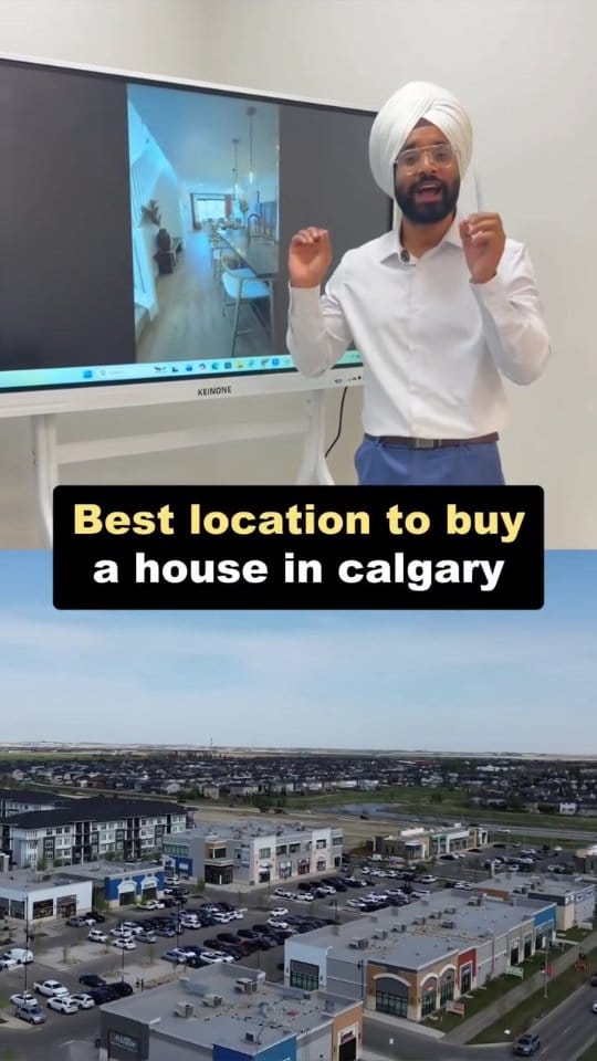 Post 1 by Nirwair Bajwa | Alberta realtor on Instagram (video)