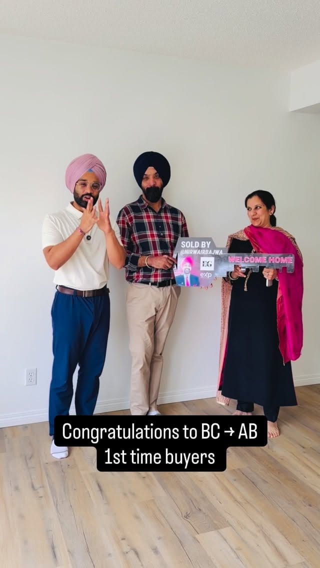 Post 4 by Nirwair Bajwa | Alberta realtor on Instagram (video)