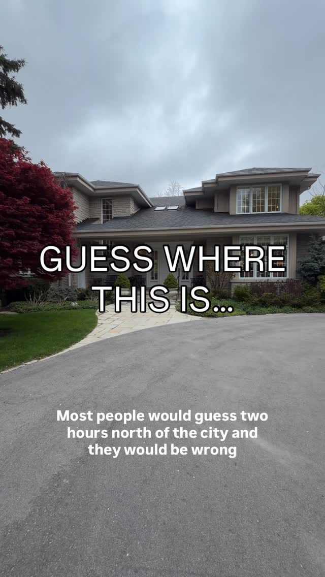Post 5 by Andrea Hanak | Toronto Realtor | REMAX Your Community Realty on Instagram (video)