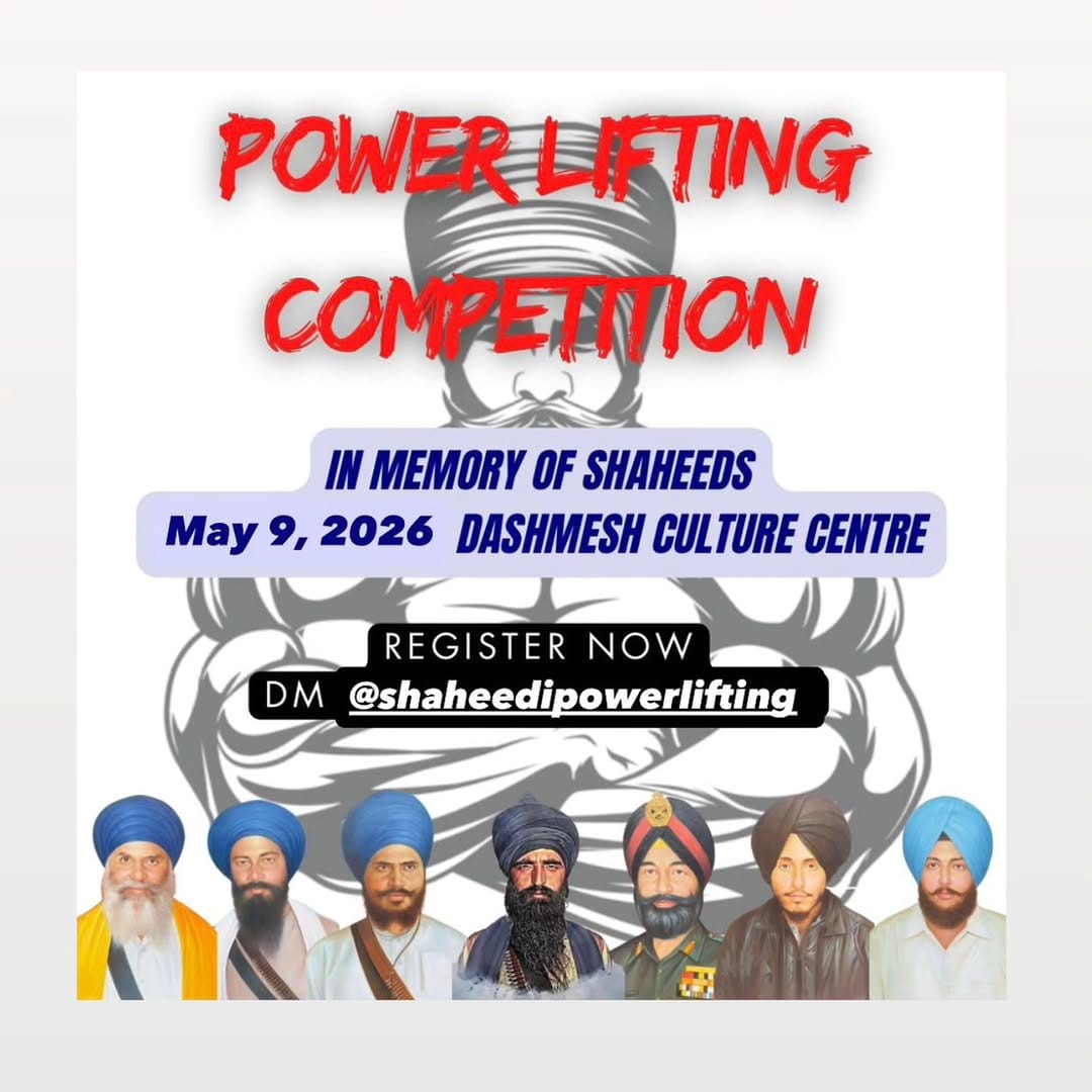 Post 1 by Dashmesh Culture Centre, Calgary on Instagram (image)