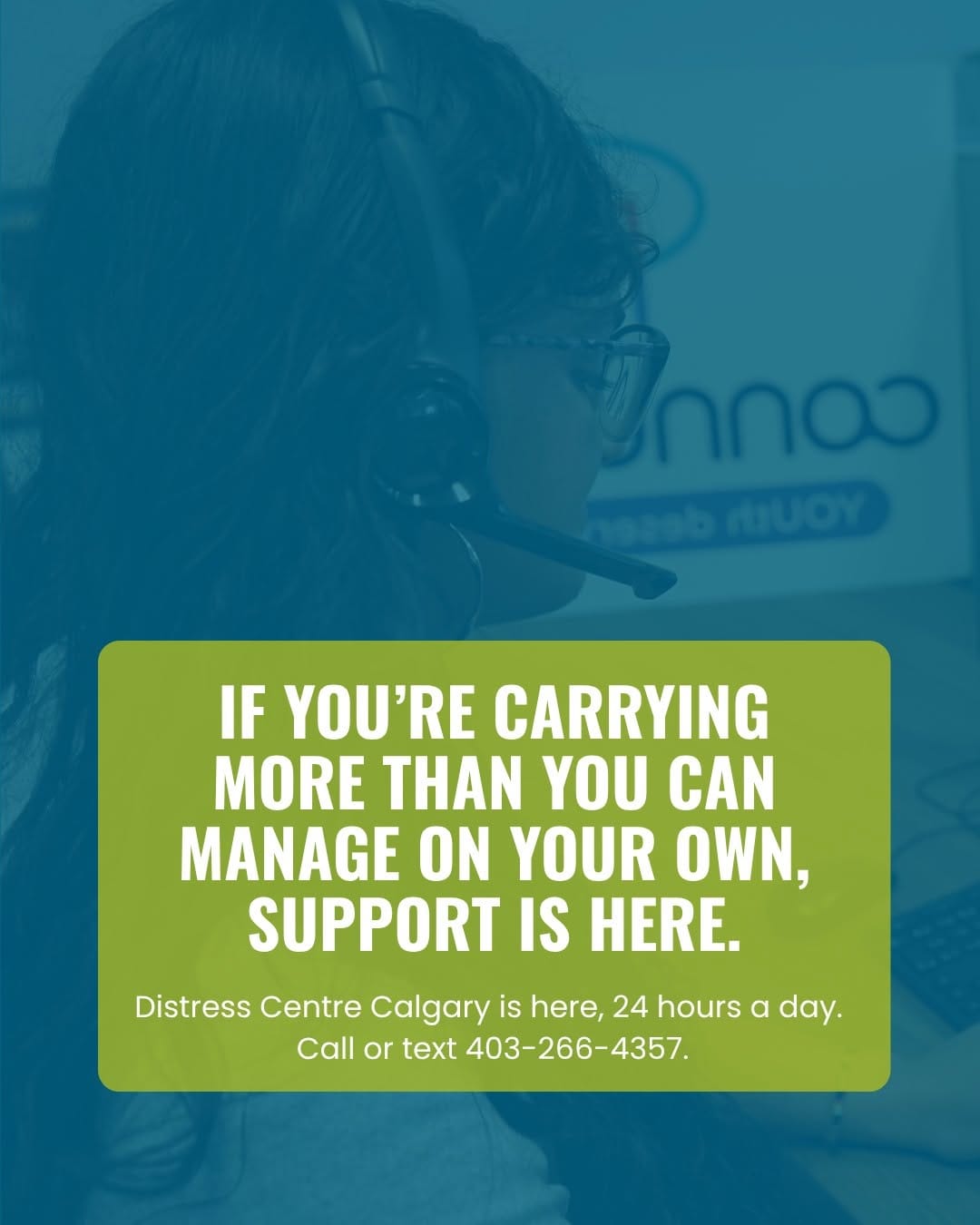 Post 2 by Distress Centre YYC on Instagram (image)