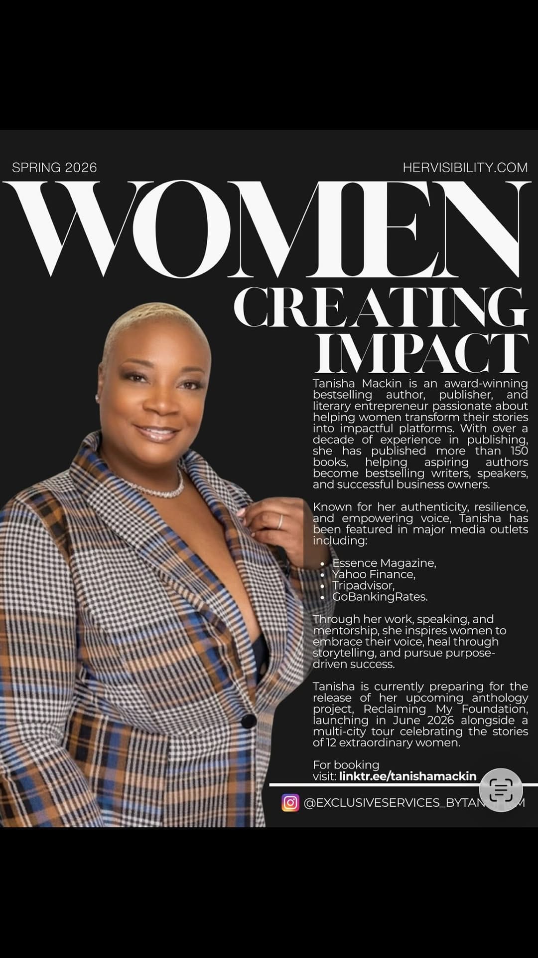 Post 5 by Tanisha Mackin on Instagram (video)