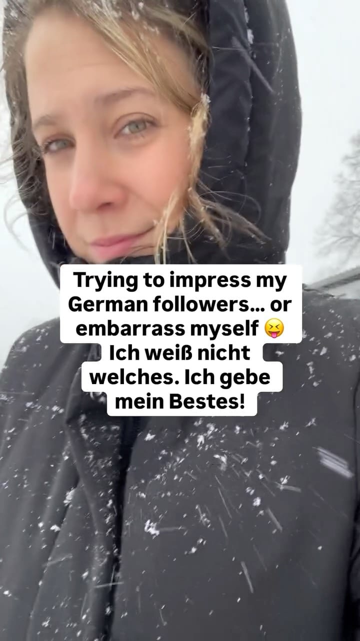 Post 8 by Jamie Lueck | American in Germany on Instagram (video)