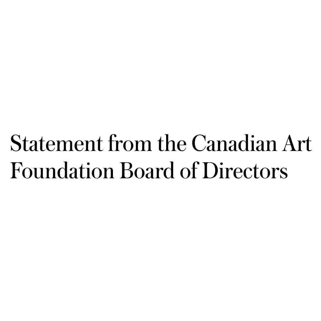 Post 1 by Canadian Art on Instagram (carousel)