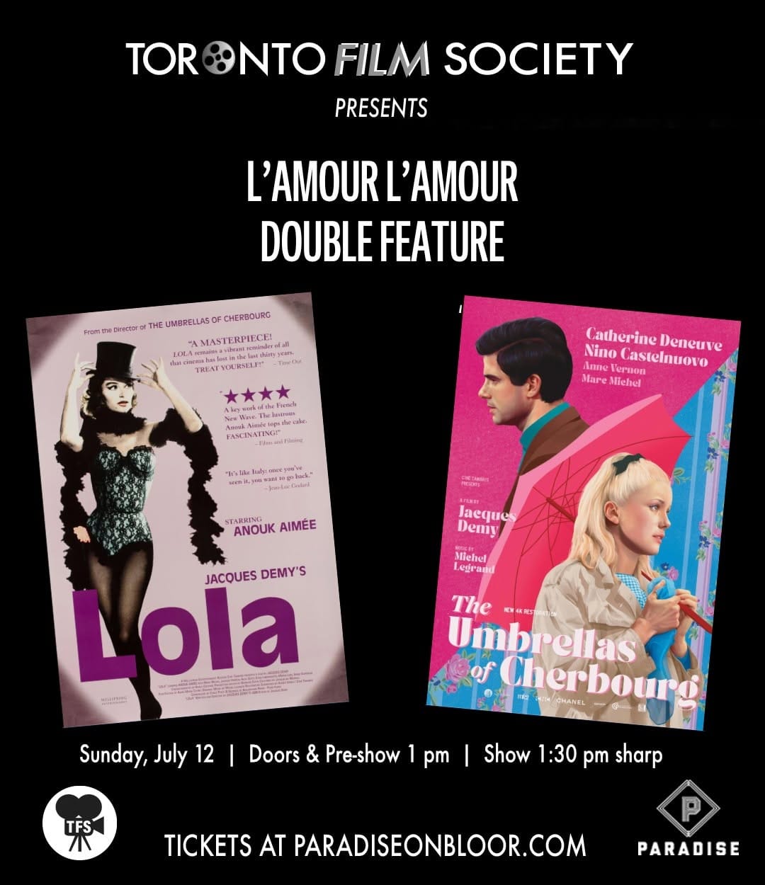 Post 5 by Toronto Film Society on Instagram (image)