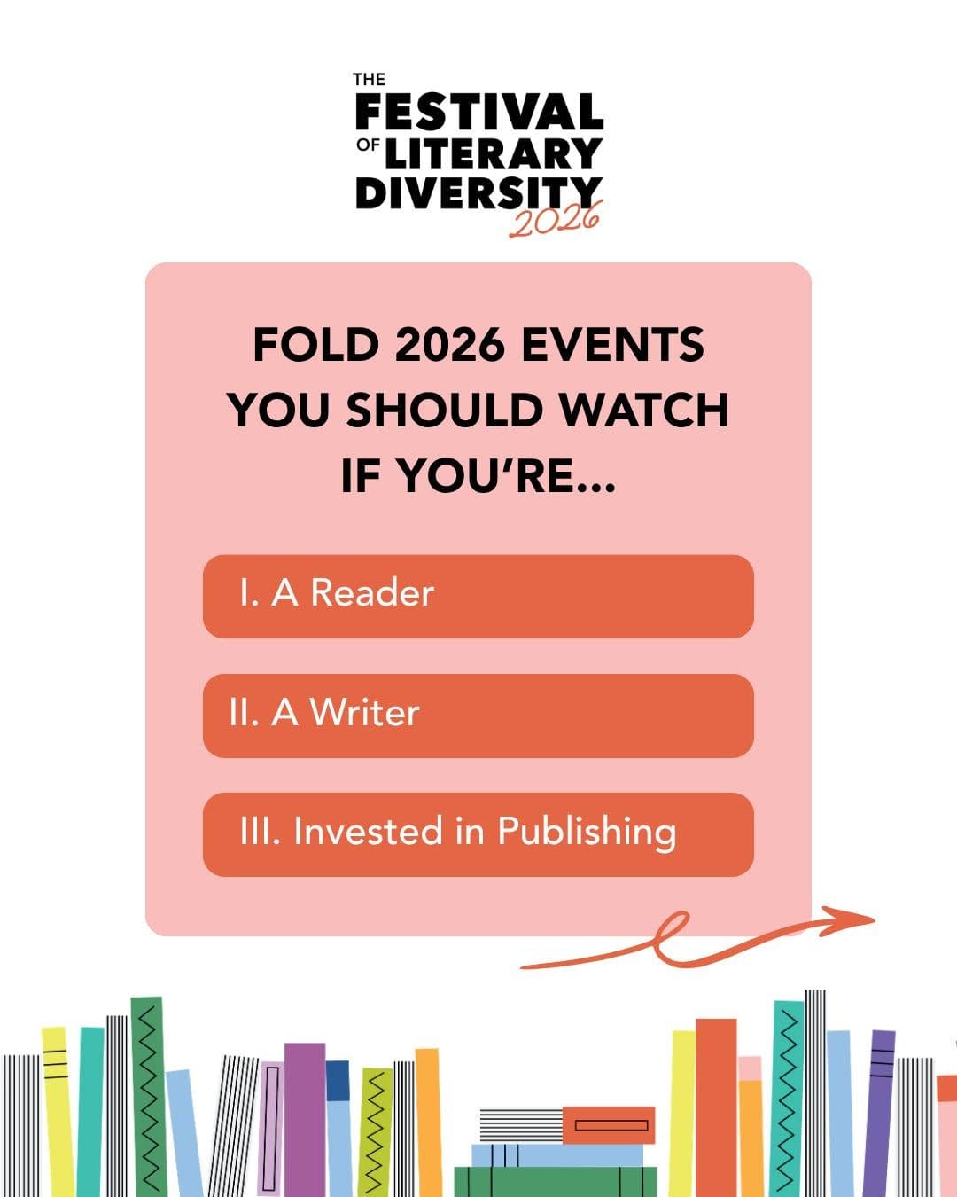Post 3 by The Festival of Literary Diversity on Instagram (carousel)