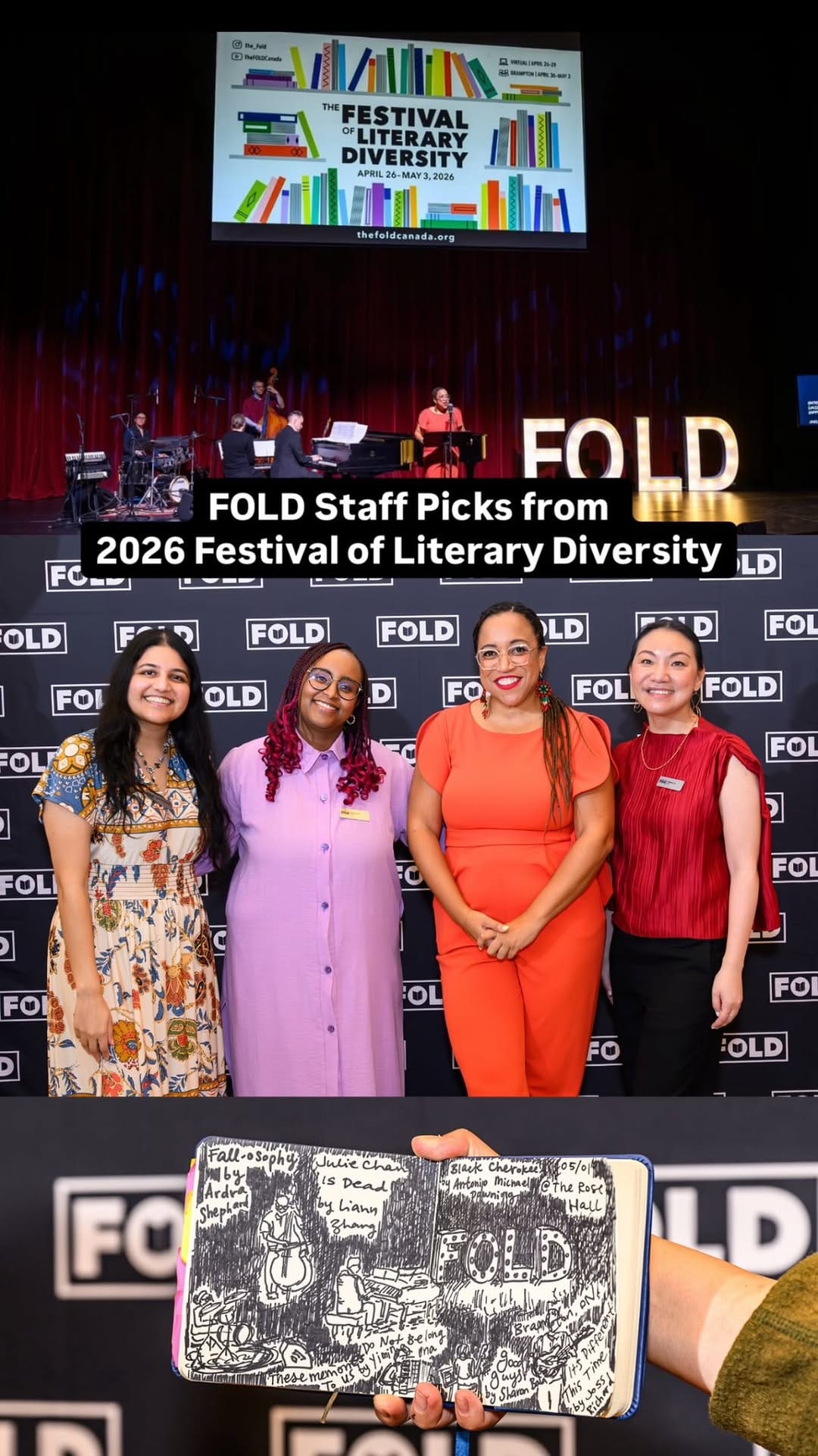 Post 1 by The Festival of Literary Diversity on Instagram (video)