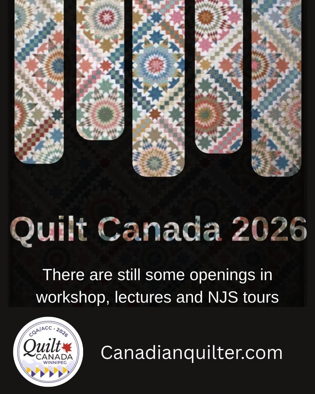Post 1 by Canadian Quilters' Association on Instagram (image)