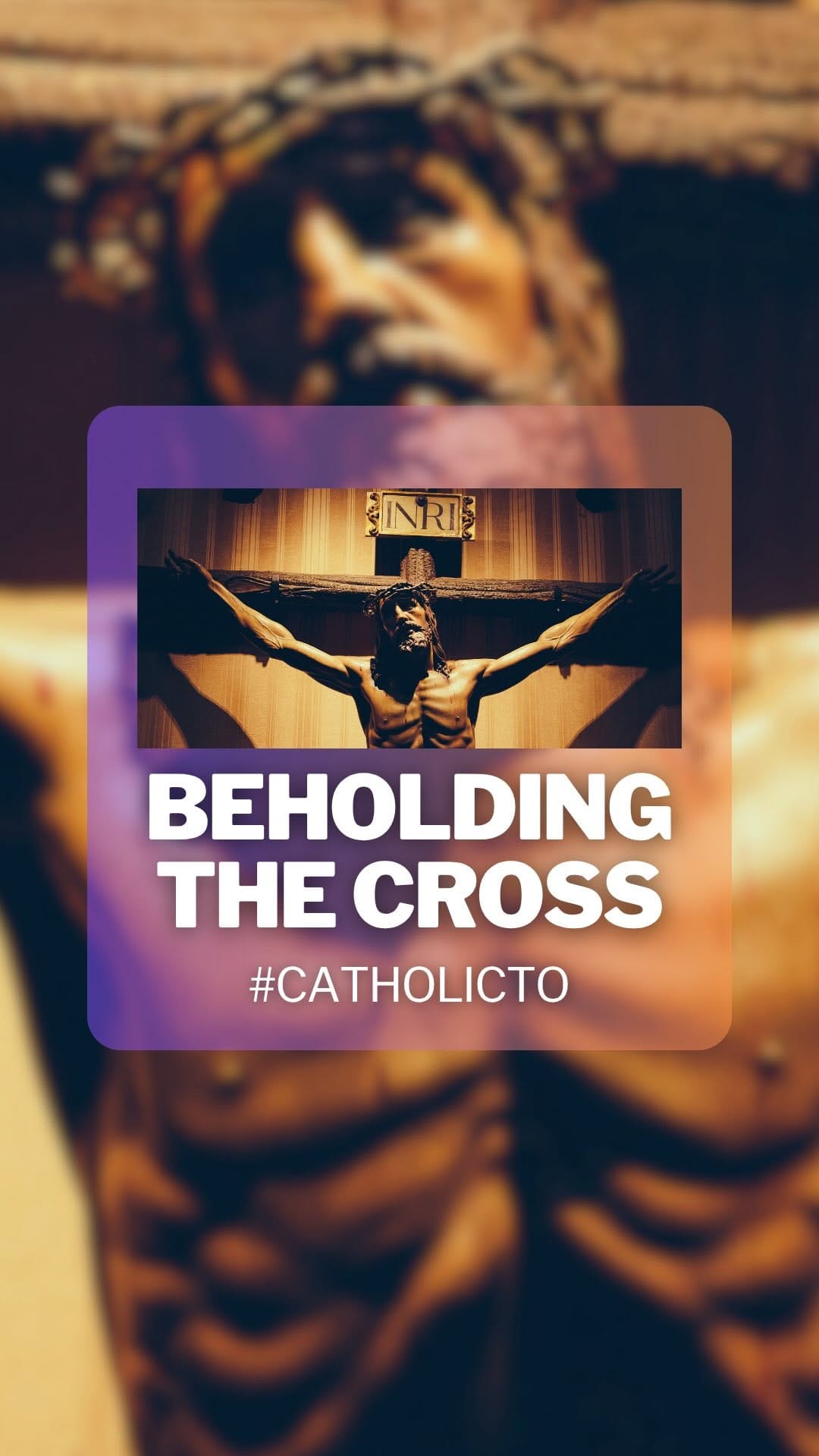Post 3 by CATHOLIC LATTE | Fr. Eric Mah on Instagram (video)