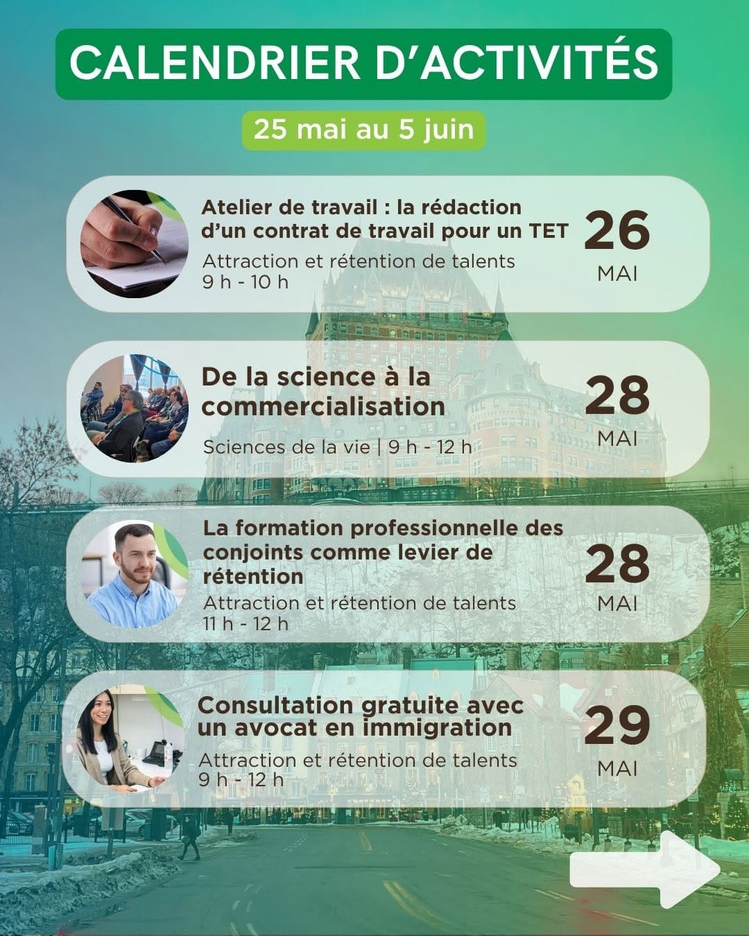 Post 3 by Québec International on Instagram (carousel)