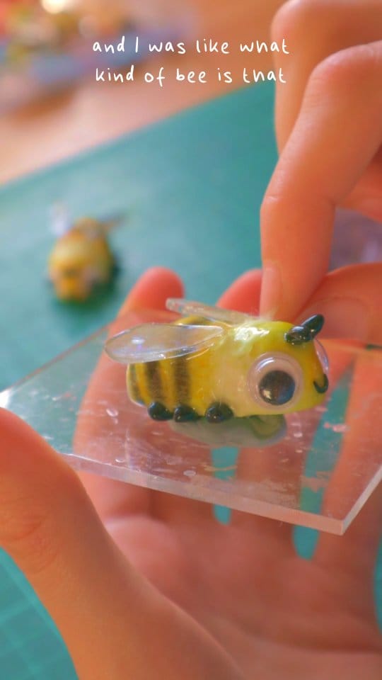 Post 5 by Annika 🐰 | Clay and Crafts on Instagram (video)